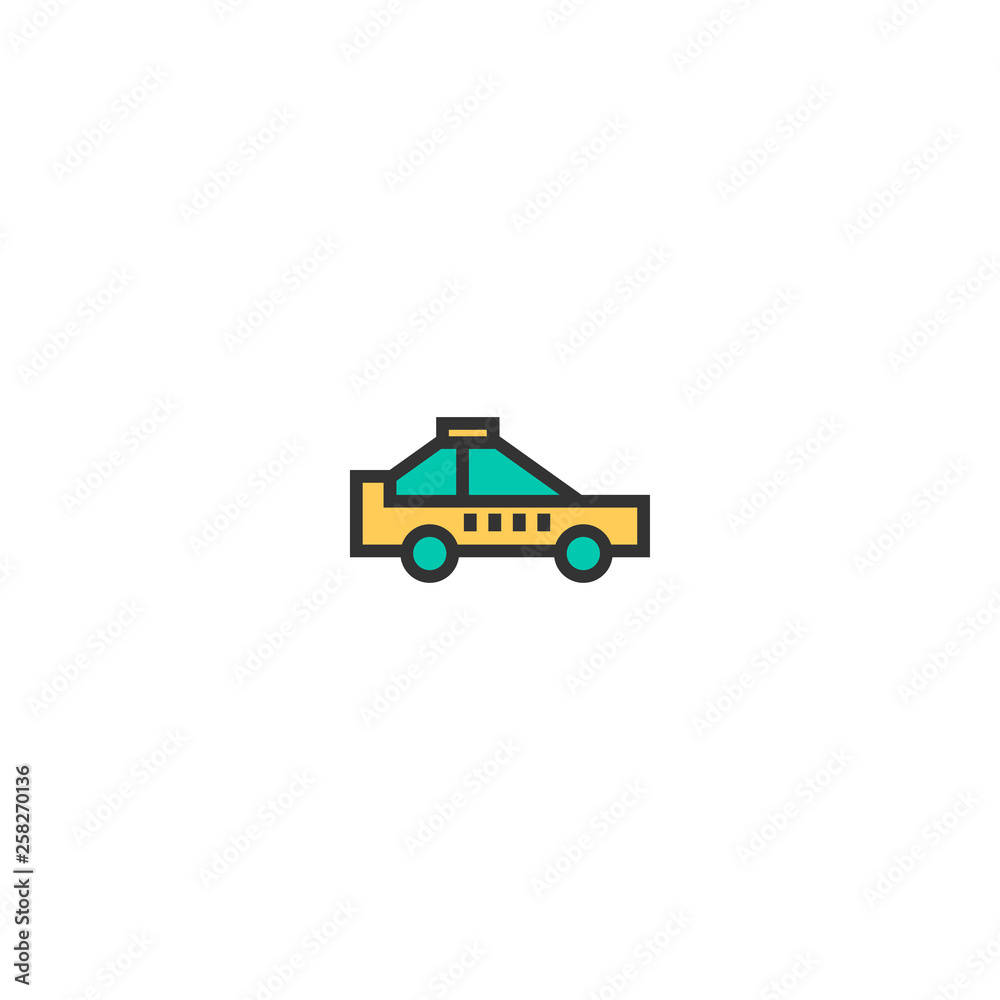 Taxi icon design. Transportation icon vector design Taxi icon design. Transportation icon vector design