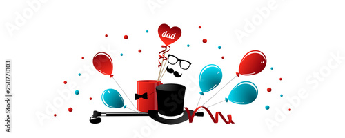 Fathers day. Composition for your design