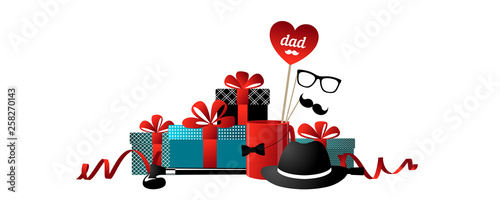 Fathers day. Composition for your design