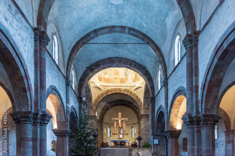 Ancient Collegiate Church of San Candido. Atmosphere