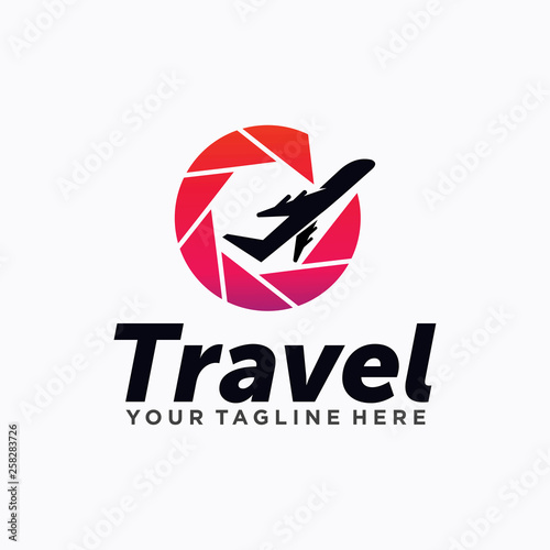 Free Download travel plane logo design - GFXLoad