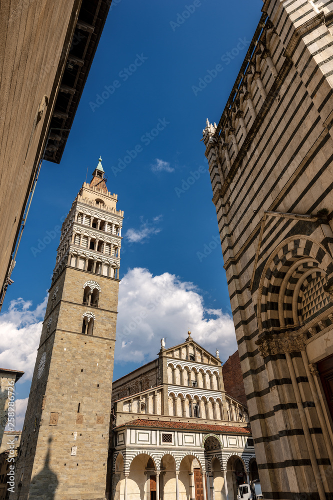 Pistoia Tuscany Italy - Baptistery and Cathedral