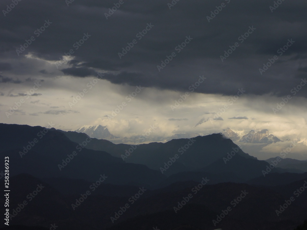 Mountain View At Gulmi Nepal