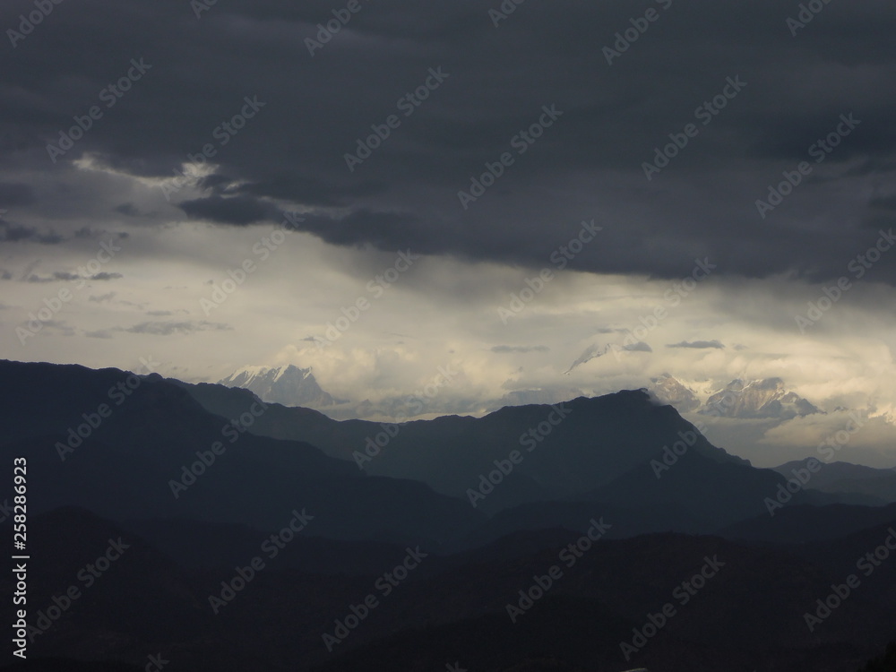 Mountain View At Gulmi Nepal Mountain View At Gulmi Nepal