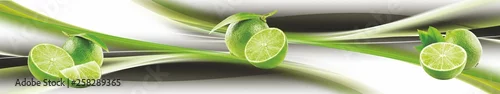 Obraz  z motywem limonki  