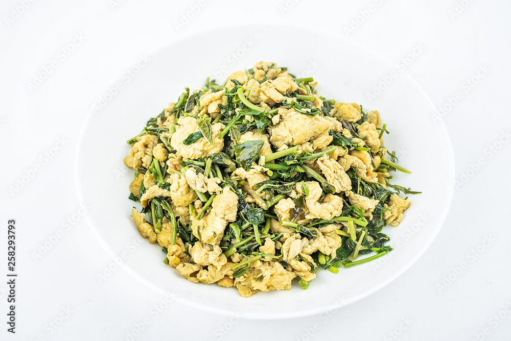 Chinese delicious home cooking, fragrant scrambled eggs