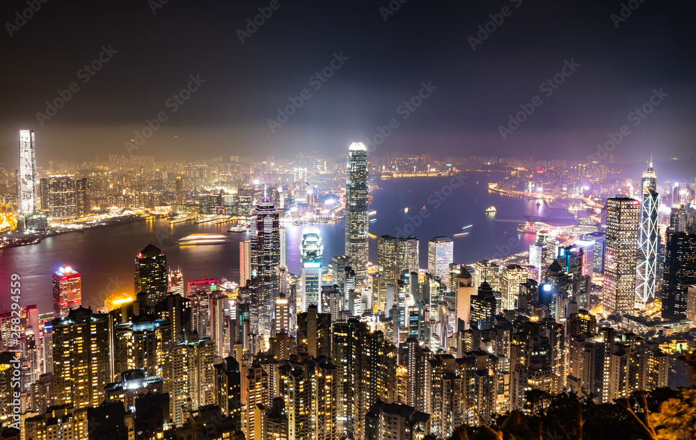 世界三大夜景　香港