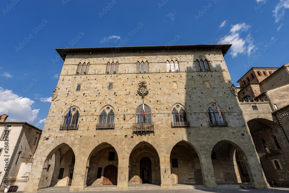 Palazzo degli Anziani - Pistoia town hall - Tuscany Italy