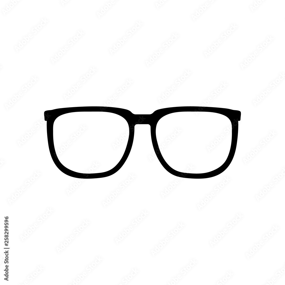 Glasses icon sign