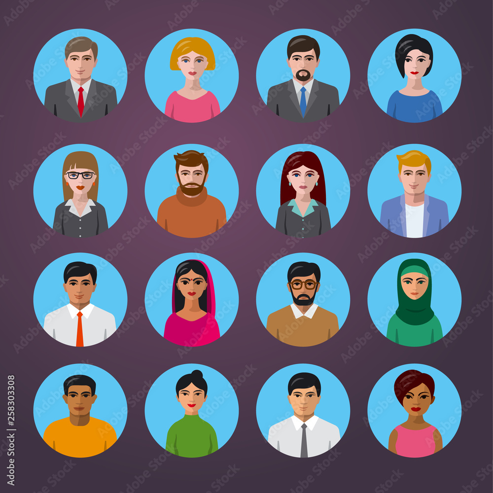 international avatars icons international avatars icons