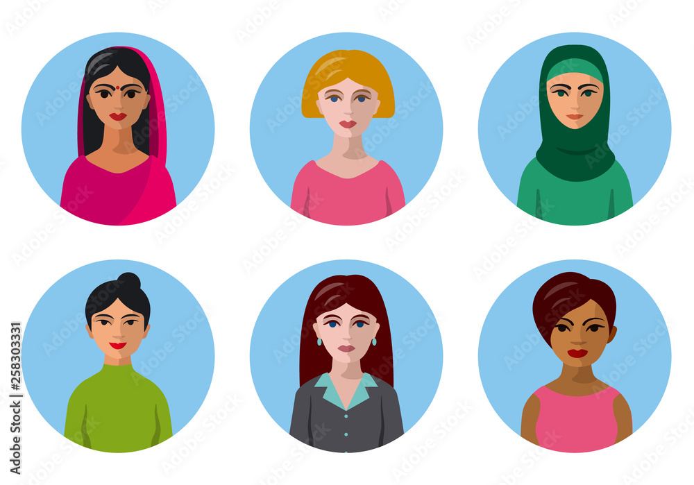 international women avatars international women avatars