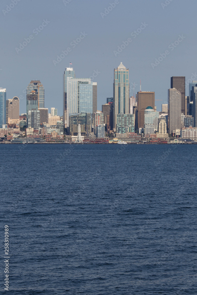 Naklejka premium Pejzaż Seattle