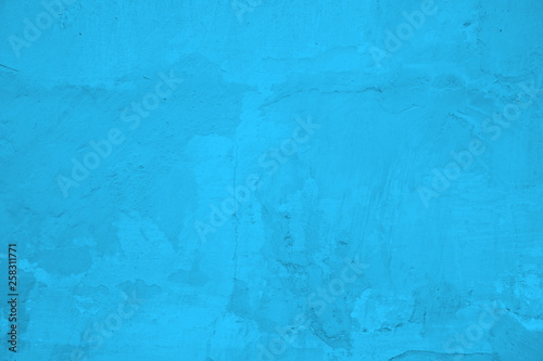 Schmutzige blau türkise Oberfläche mit Textfreiraum
