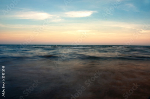 sunset on the beach © Daniel