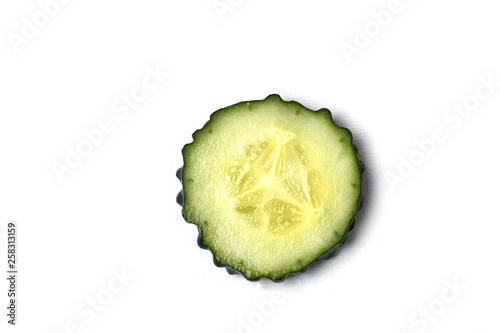 cucumber isolated on a white background