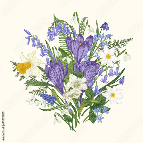 Bouquet of flowers.