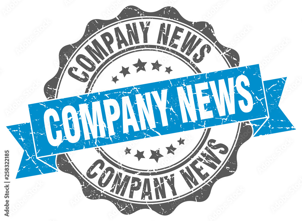 Obraz premium company news stamp. sign. seal