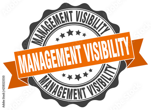 management visibility stamp. sign. seal