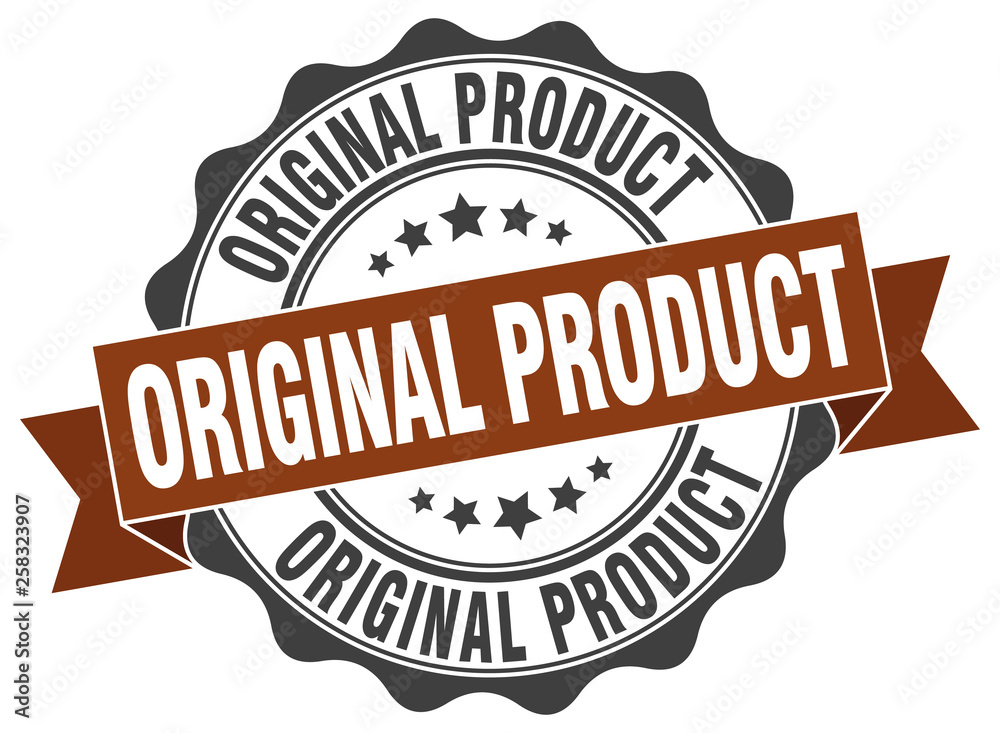 original product stamp. sign. seal