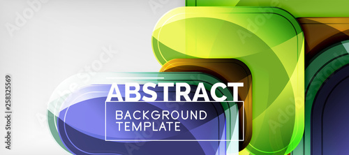 Light effects glossy arrows background