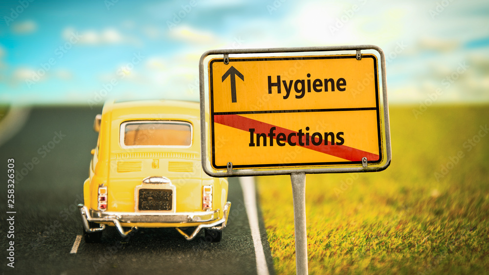 Fototapeta premium Sign 355 - Hygiene