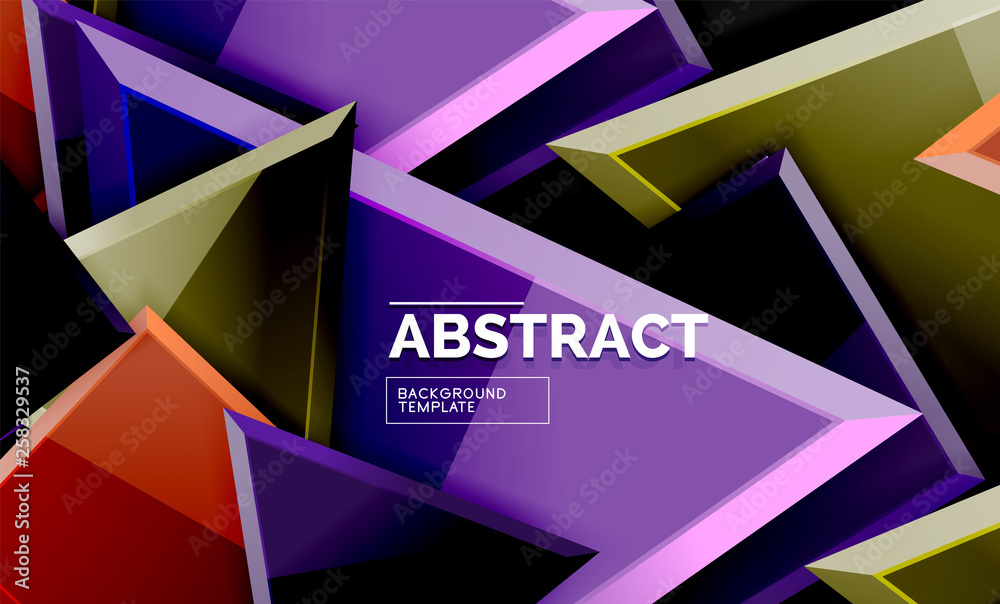 Shiny style geometric background Shiny style geometric background