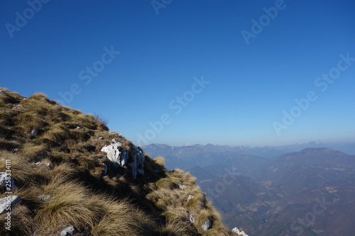 Pizzocolo crest in Toscolano Maderno, Brescia in Italy photo