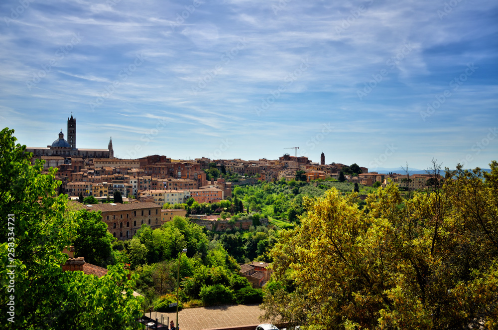 Siena is one of Italy's best preserved medieval towns, located in the heart of Tuscany.