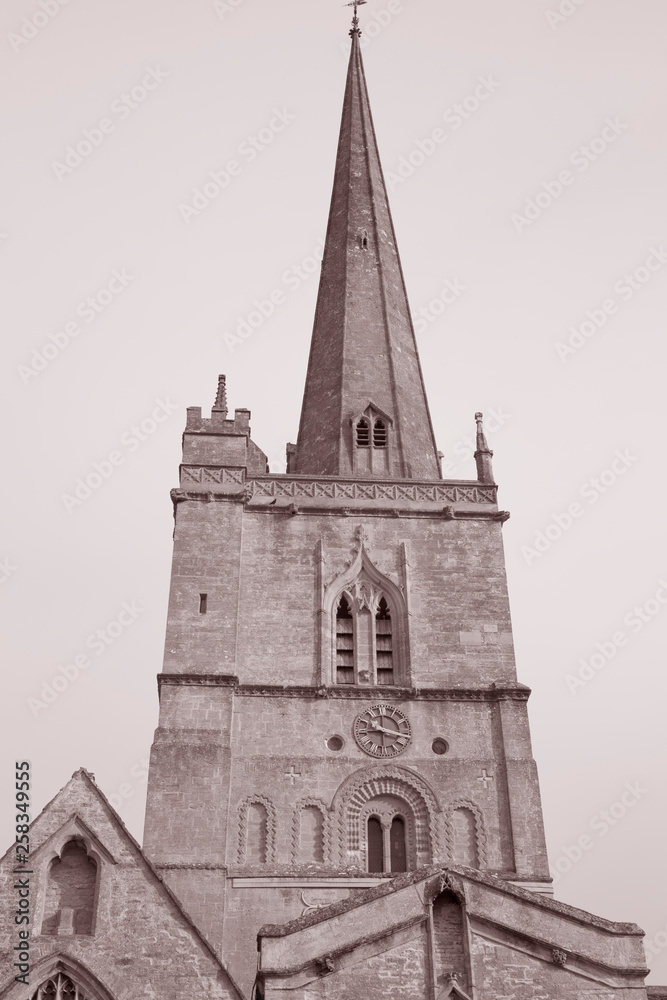 Parish Church, Burford, England, UK