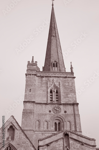 Parish Church  Burford  England  UK