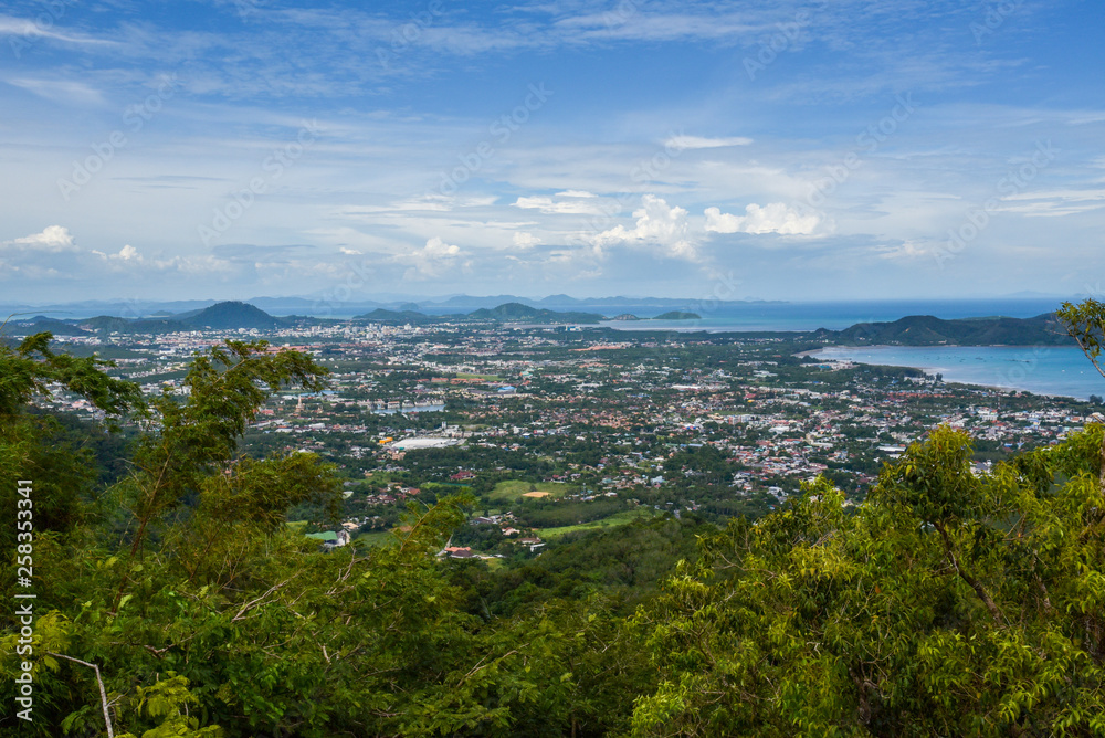 View from Big Buddha, Phuket, Thailand