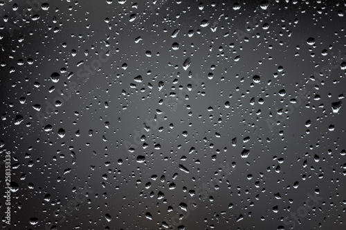 water drops on glass © Mariusz Blach