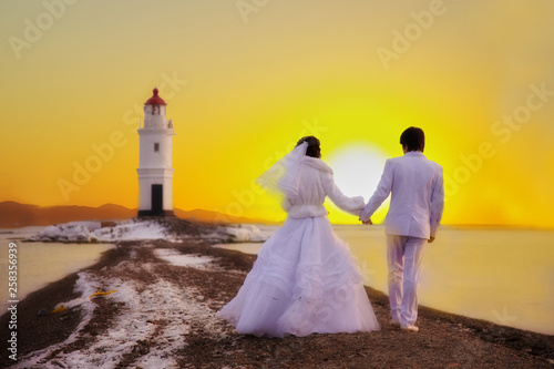 bride and groom