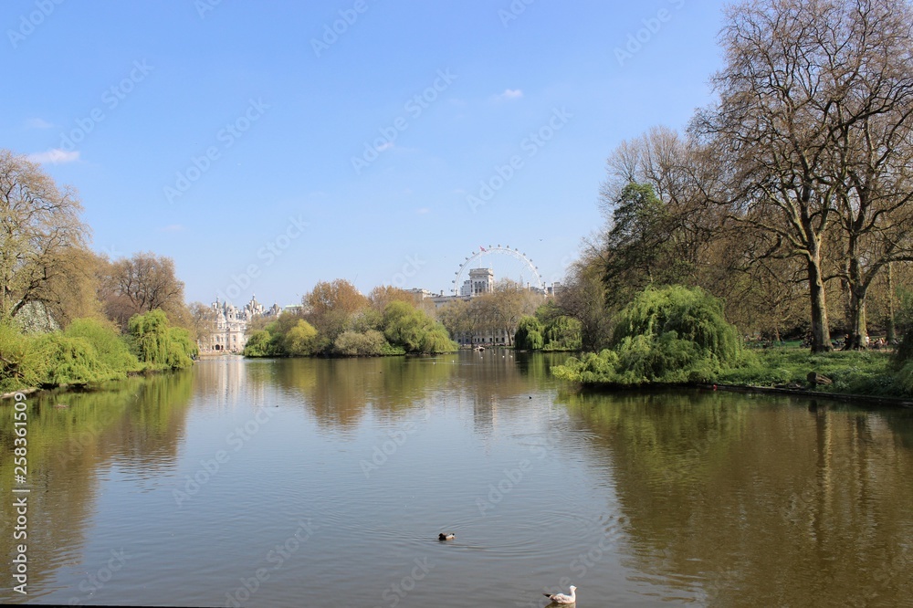 Beautiful London seen during a city tour along thames river and famous architecture Beautiful London seen during a city tour along thames river and famous architecture