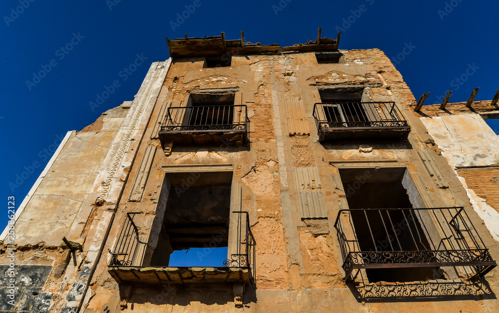 The ruins of Belchite - Spain