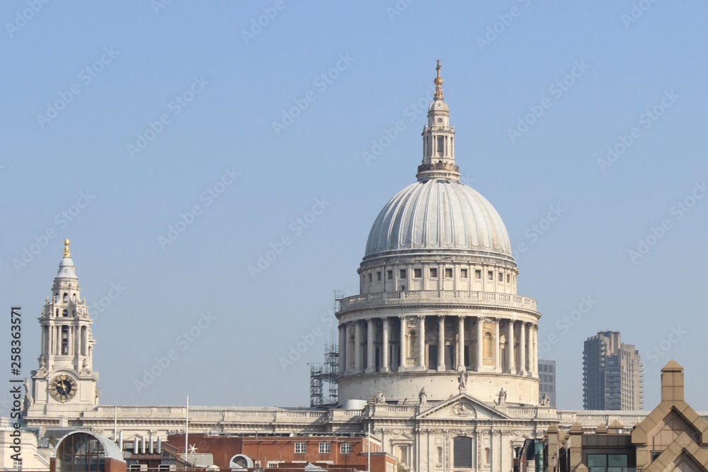 Fototapeta premium Beautiful London seen during a city tour along thames river and famous architecture