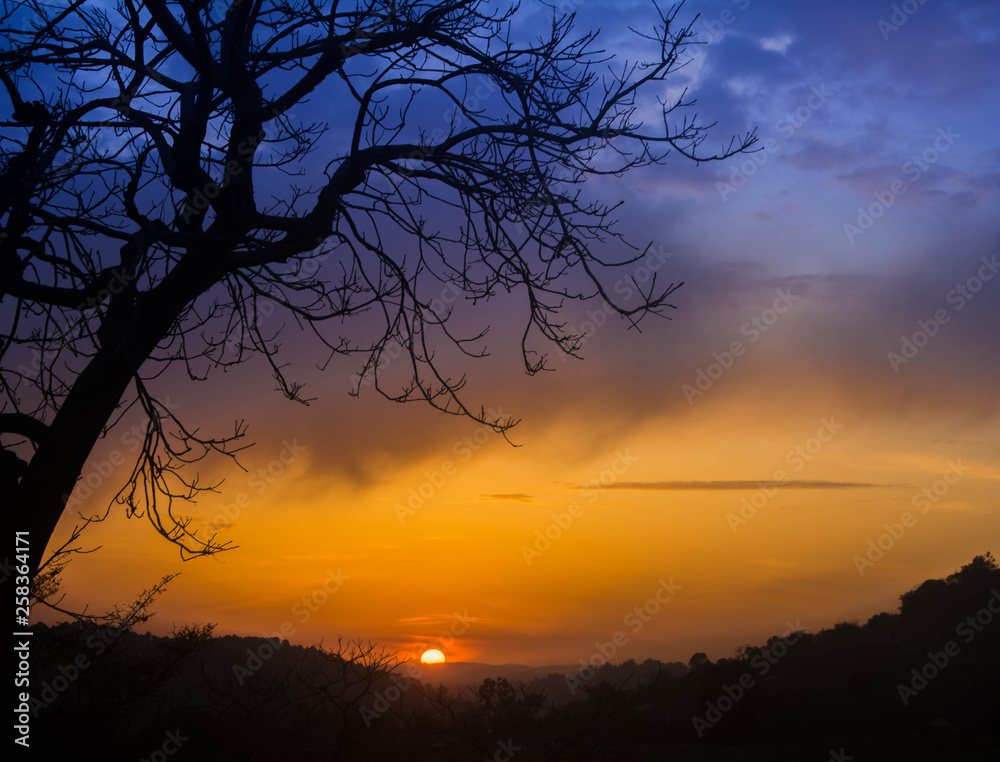 a beautiful sunset from dharmshala himachal pradesh a beautiful sunset from dharmshala himachal pradesh