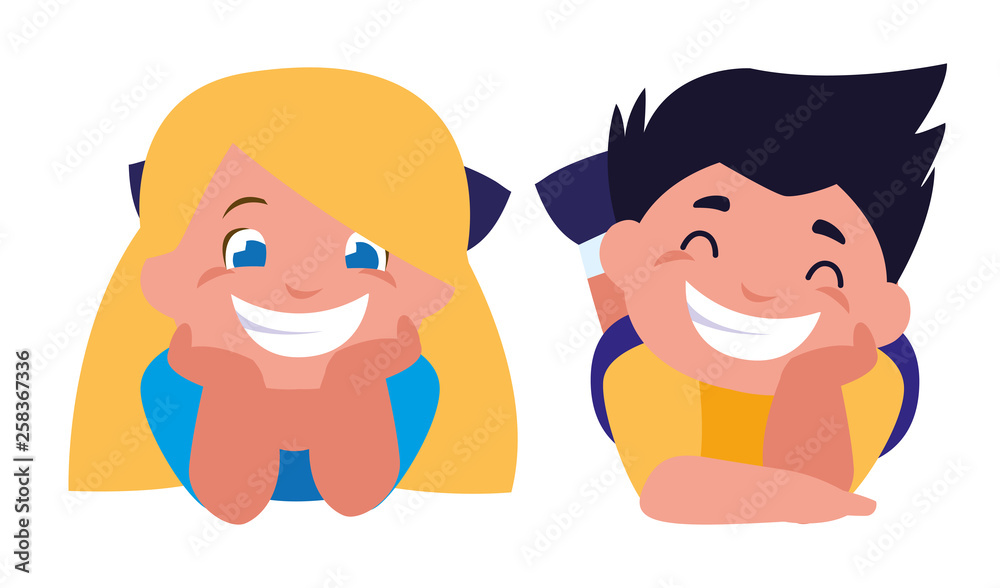 happy little kids characters happy little kids characters