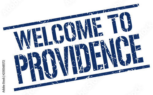welcome to Providence stamp