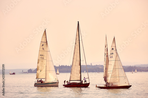 Segelboote auf dem Bodensee