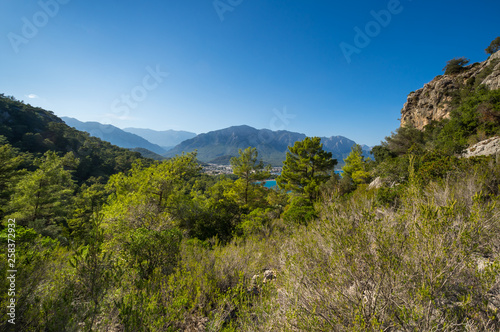 The coast of Mediterranean sea