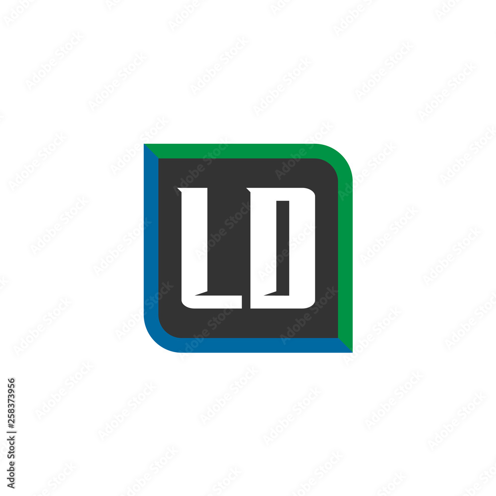 Initial Letter Logo LD Template Vector Design