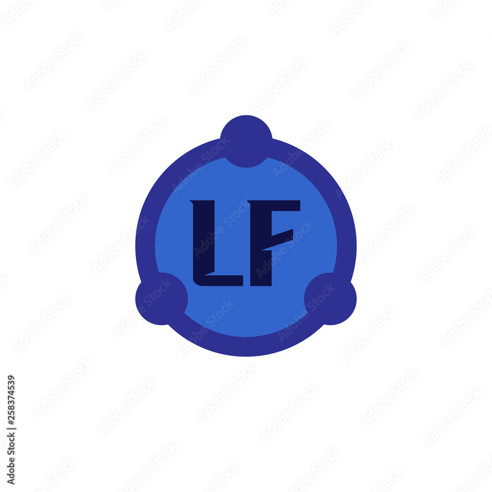 Initial Letter Logo LF Template Vector Design Initial Letter Logo LF Template Vector Design