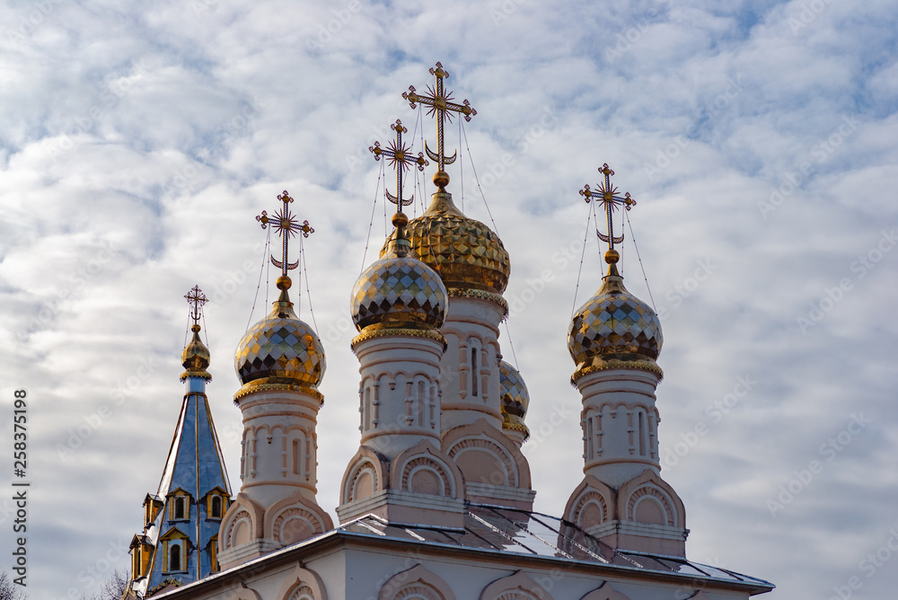 Golden domes in Russia