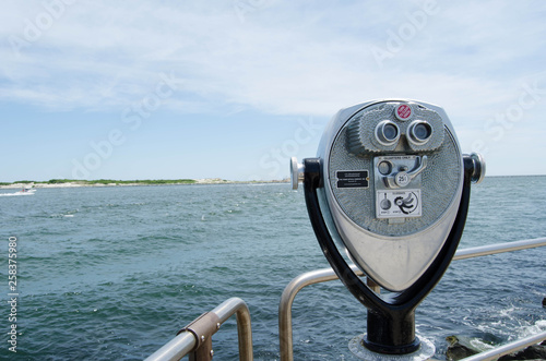 coin operated binoculars