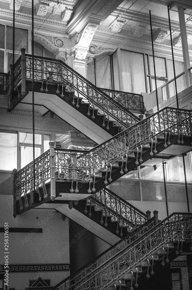Obraz premium staircase invintage building