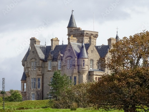 Glengorm castle in Tobermory auf der Isle of Mull in Schottland