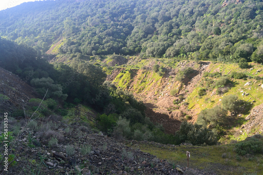 Fototapeta premium Miniera abbandonata di San Leone
