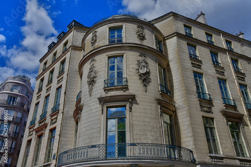 Paris; France - april 2 2017 : boulevard des Capucines photo