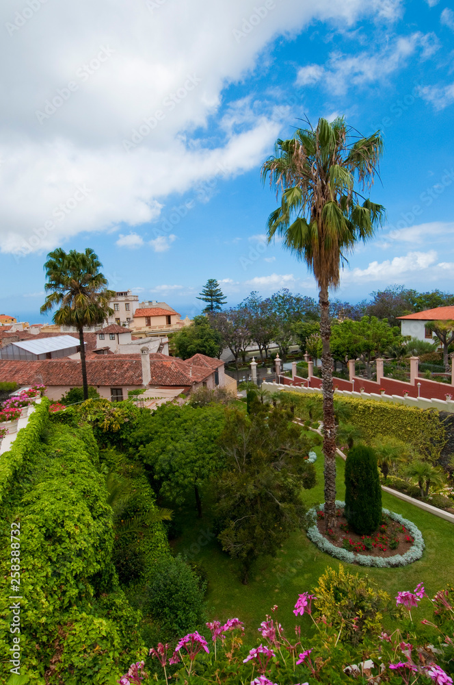 Jardines Marquesado de la Quinta Roja, La Orotava, Teneriffa, Kanaren,